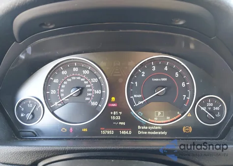 2013 BMW 335I xDrive from USA, damaged, VIN WBA3B9C56DF586772